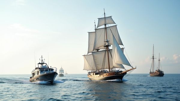Voyage à travers les types de bateaux : un univers flottant aux mille visages